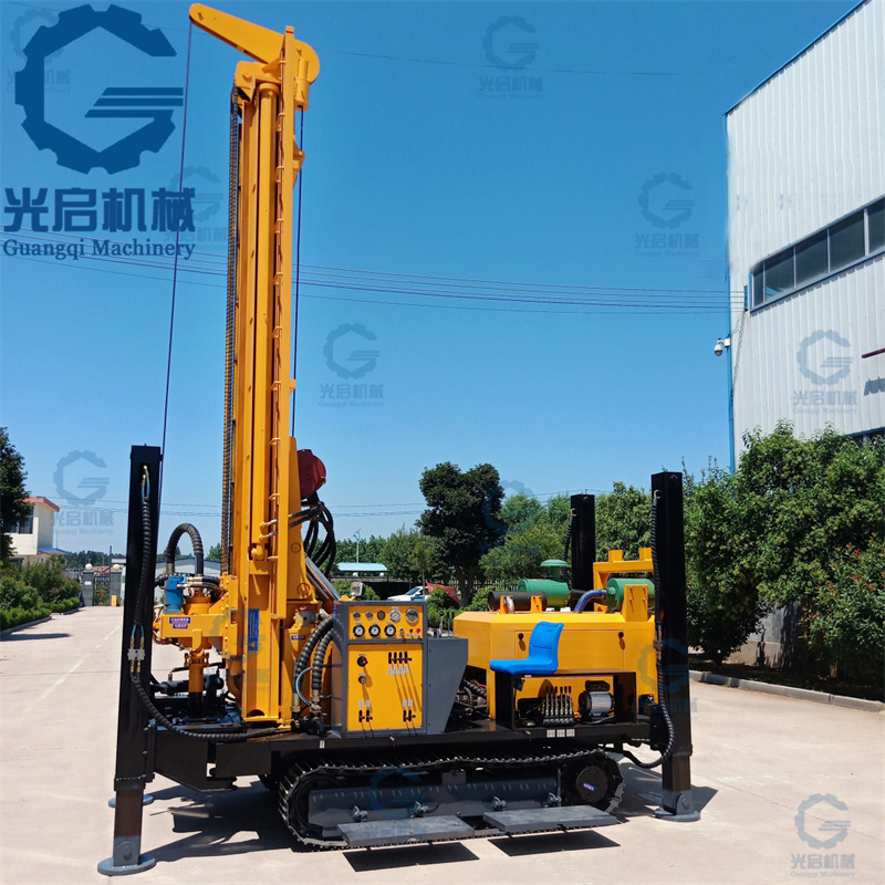 CJD-400履帶式氣動水井鉆機